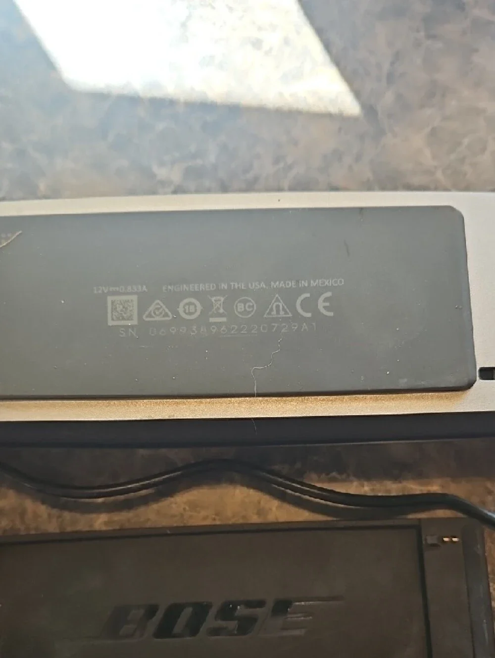 Bose Portable Speaker in Black and Silver - Picture 3 of 3